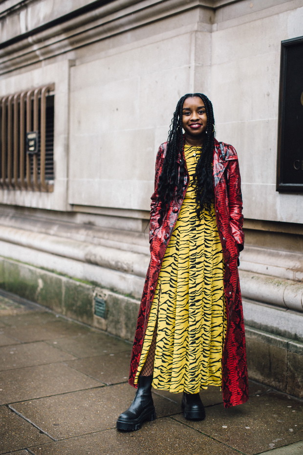 London Fashion Week jesień-zima 2020/2021: street fashion