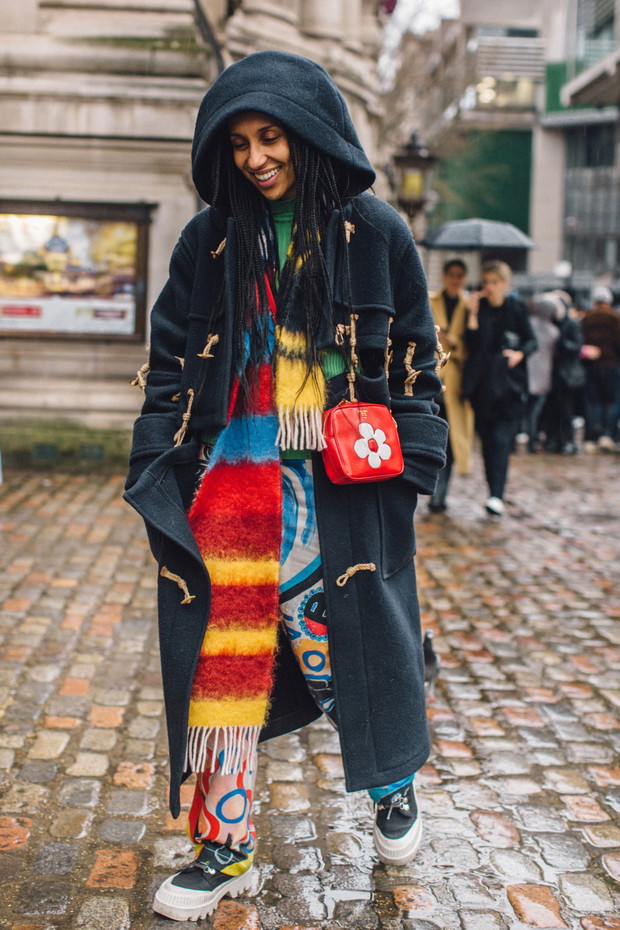 London Fashion Week jesień-zima 2020/2021: street fashion
