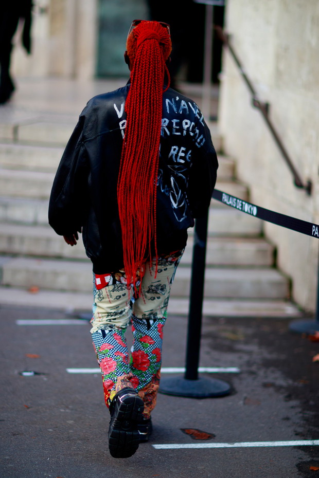 Paris fashion week: street fashion