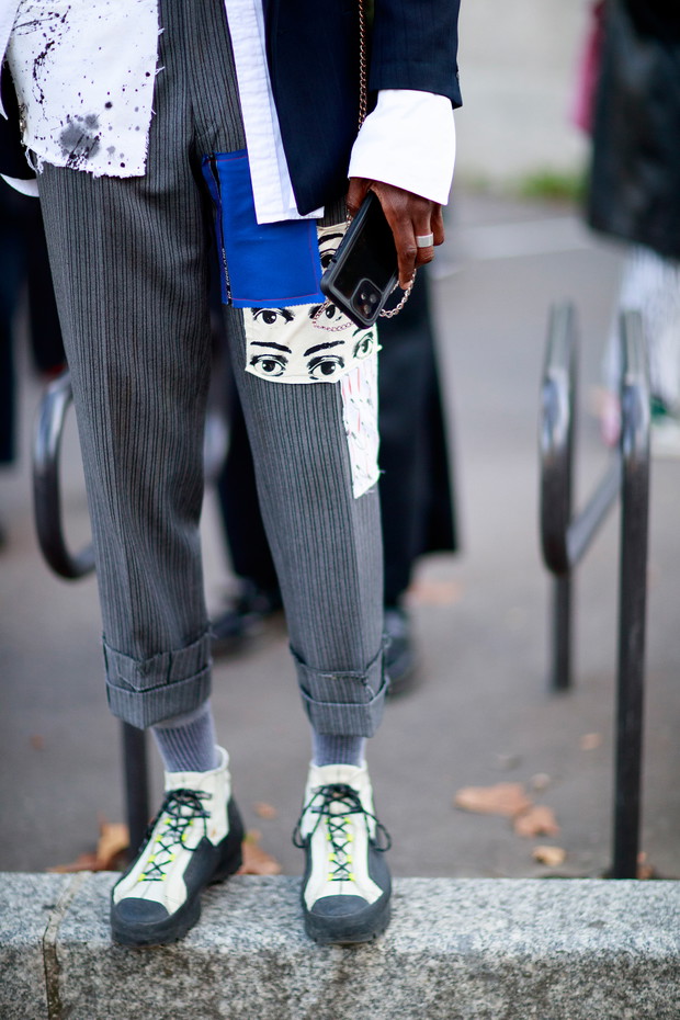 Paris fashion week: street fashion