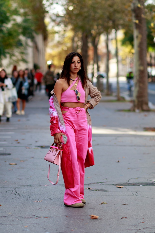 Paris fashion week: street fashion