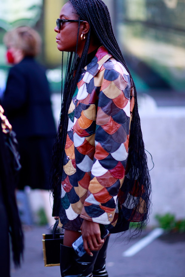Paris fashion week: street fashion