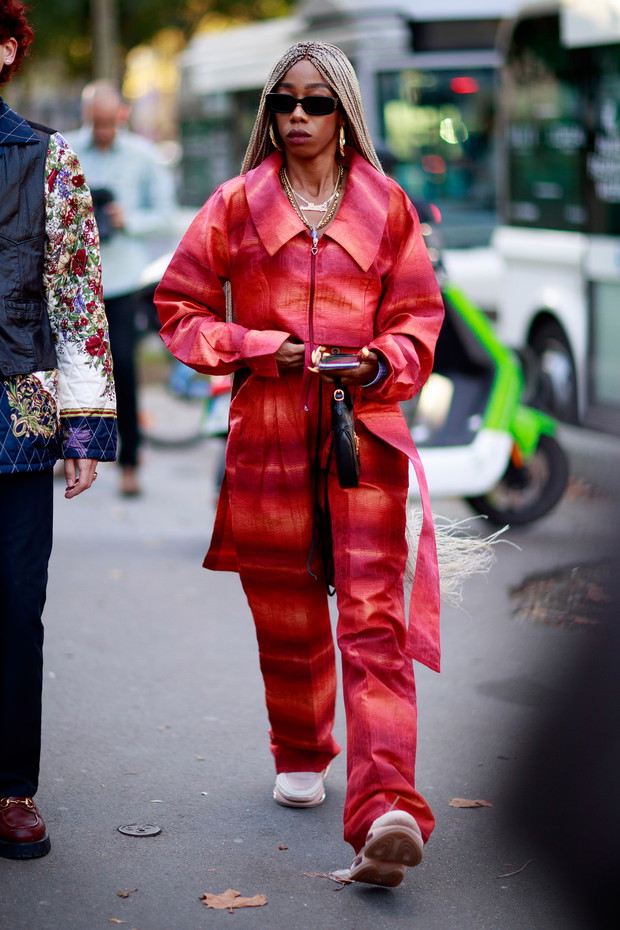 Paris fashion week: street fashion