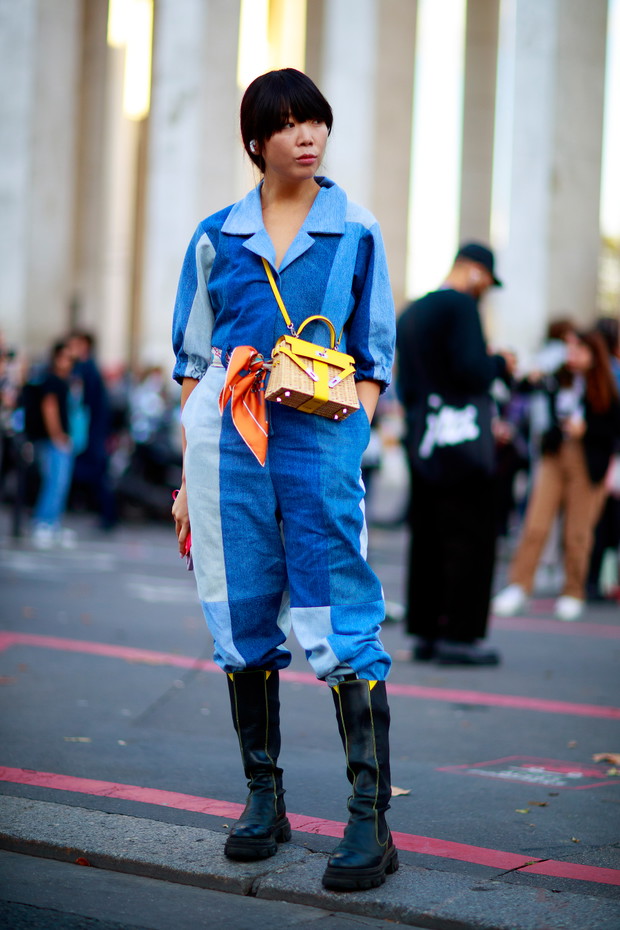 Paris fashion week: street fashion