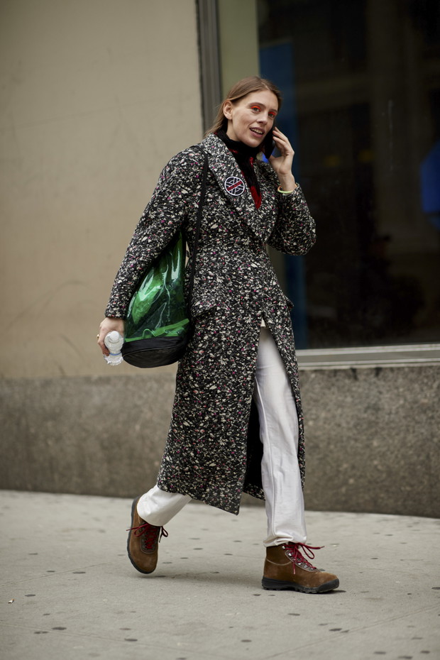 Street style New York Fashion Week AW18