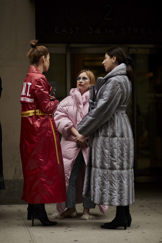 Street style New York Fashion Week AW18