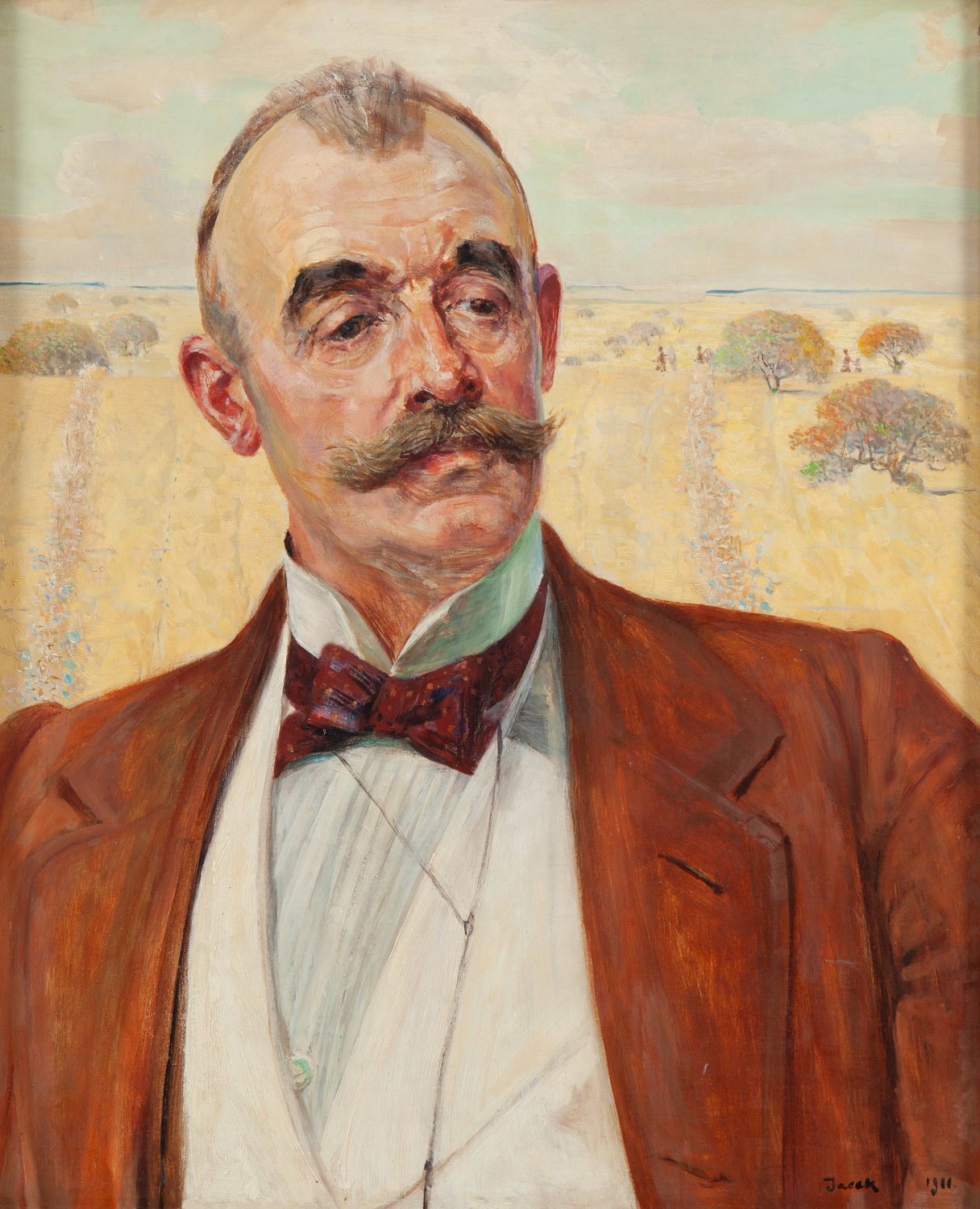 DESA Unicum, Jacek Malczewski, Portret Witolda Hausnera, materiały prasowe