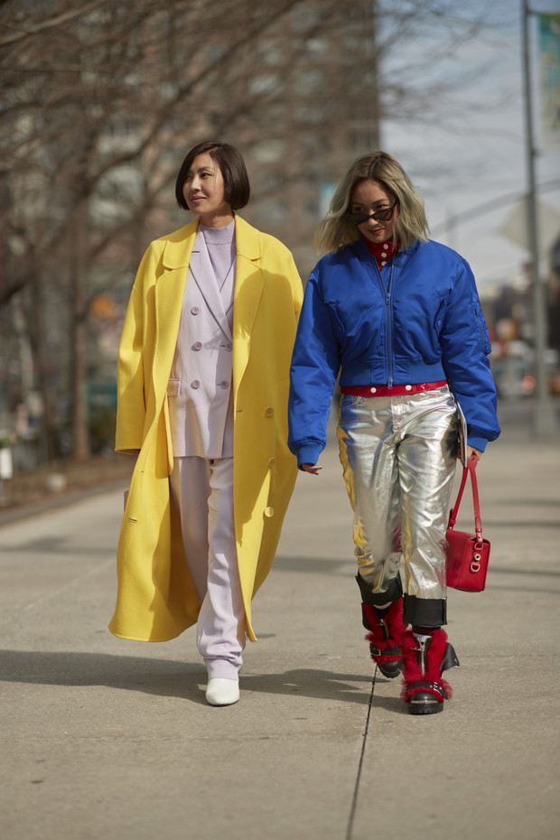Street style New York Fashion Week AW18