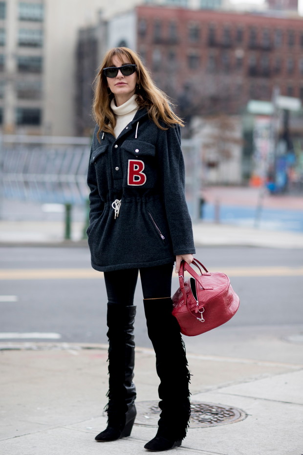 Stylizacje gości na NYFW FW18