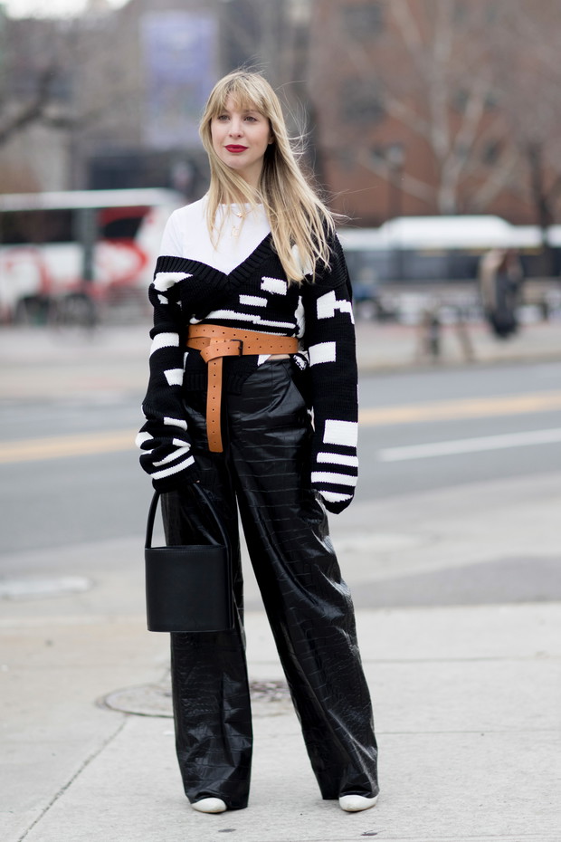 Stylizacje gości na NYFW FW18