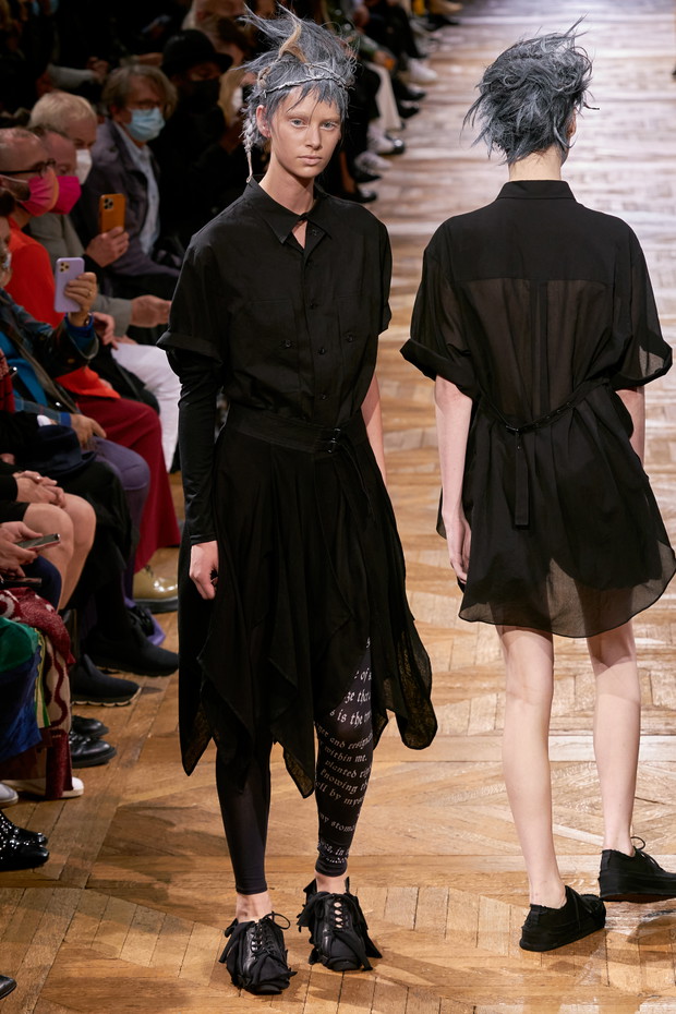 Yohji Yamamoto wiosna-lato 2022