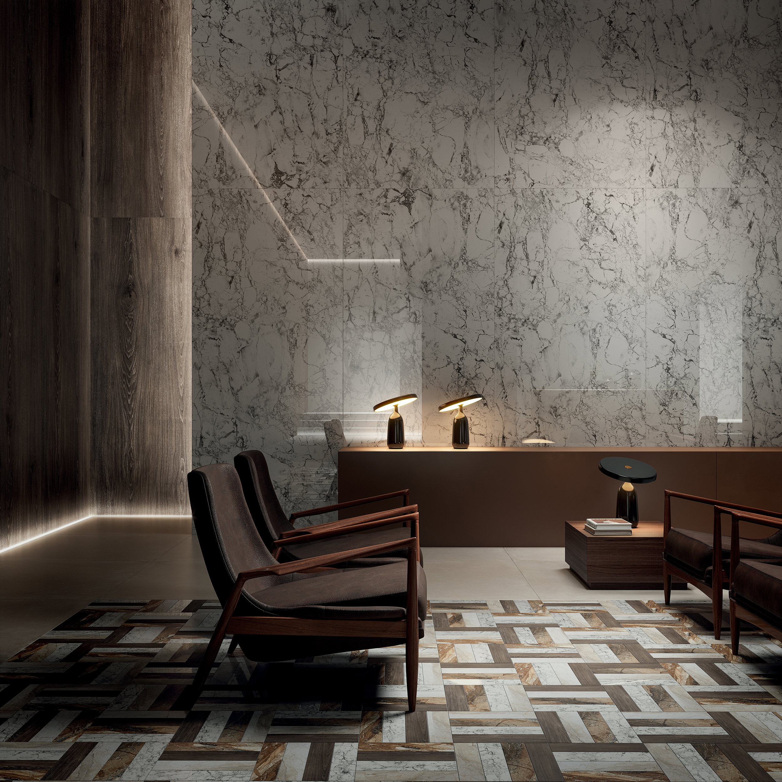 Płytki Tubądzin Lounge, materiały prasowe