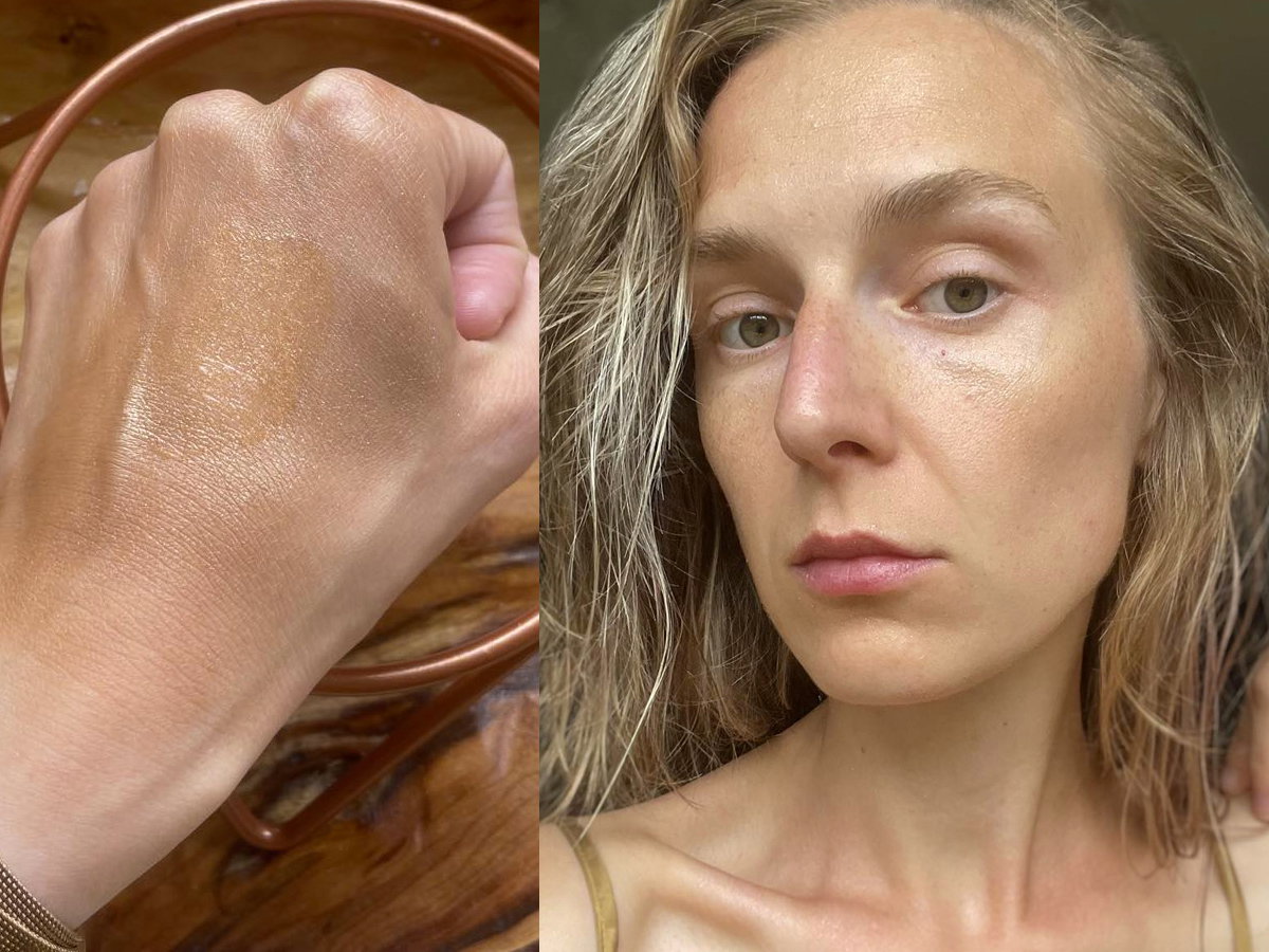 Jestem redaktorką beauty i latem zamiast perfum używam olejku z drobinkami. Koniecznie o zapachu romantycznej plaży