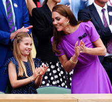 Księżniczka Charlotte i księżna Kate na Wimbledonie 2024