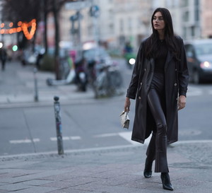 skórzane spodnie