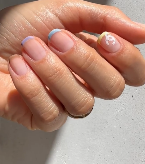 Pastelowy french