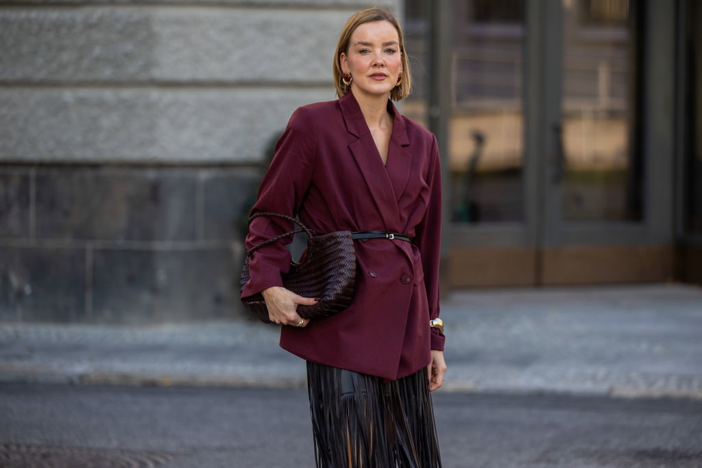 skinny belt street style
