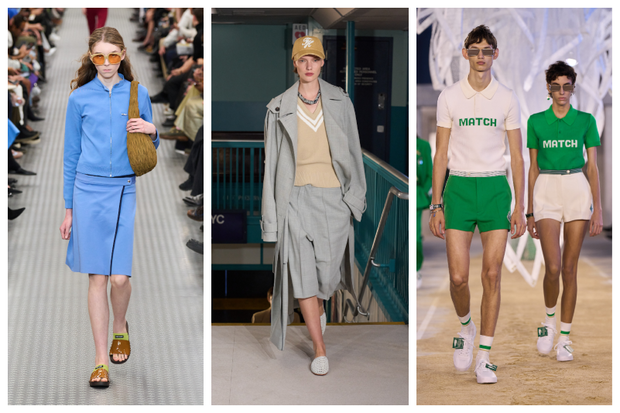 Miu Miu, Tommy Hilfiger, Lacoste