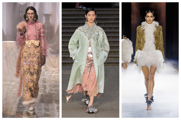 Valentino, Erdem, McQueen