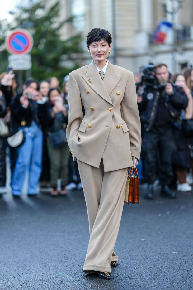 Garnitur męski Paris Fashion Week 2025