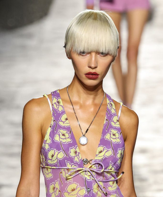 Versace - Runway - Milan Fashion Week - Womenswear Spring/Summer 2025