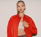 Bomber scarlet red Diverse