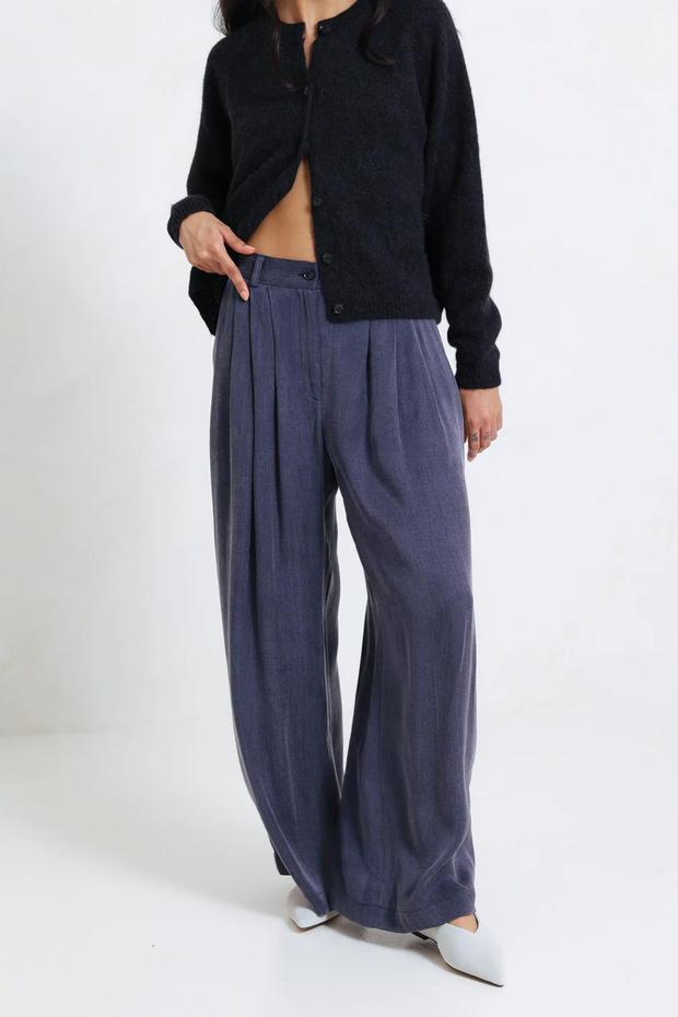 Spodnie Fabio Navy Petite