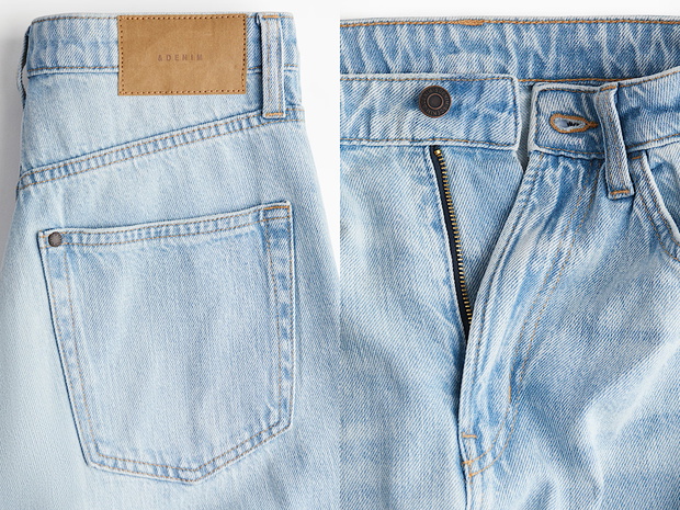 modne jeansy na wiosnę 2025 z H&amp;M