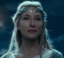 Kadr z filmu pt. "Hobbit. Niezwykła podróż"