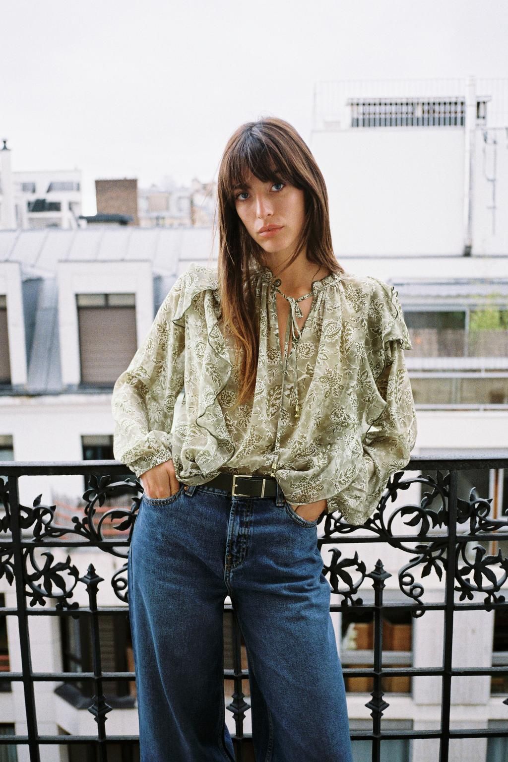 Zara bluzki boho