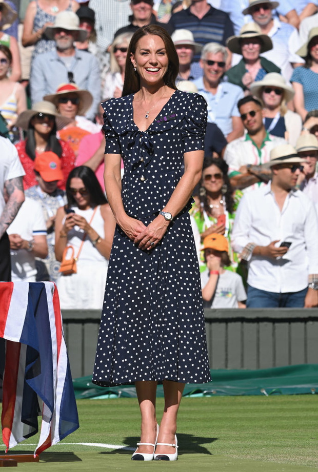 The Duke And Duchess Of Cambridge Attend The Wimbledon Men's Singles Final
