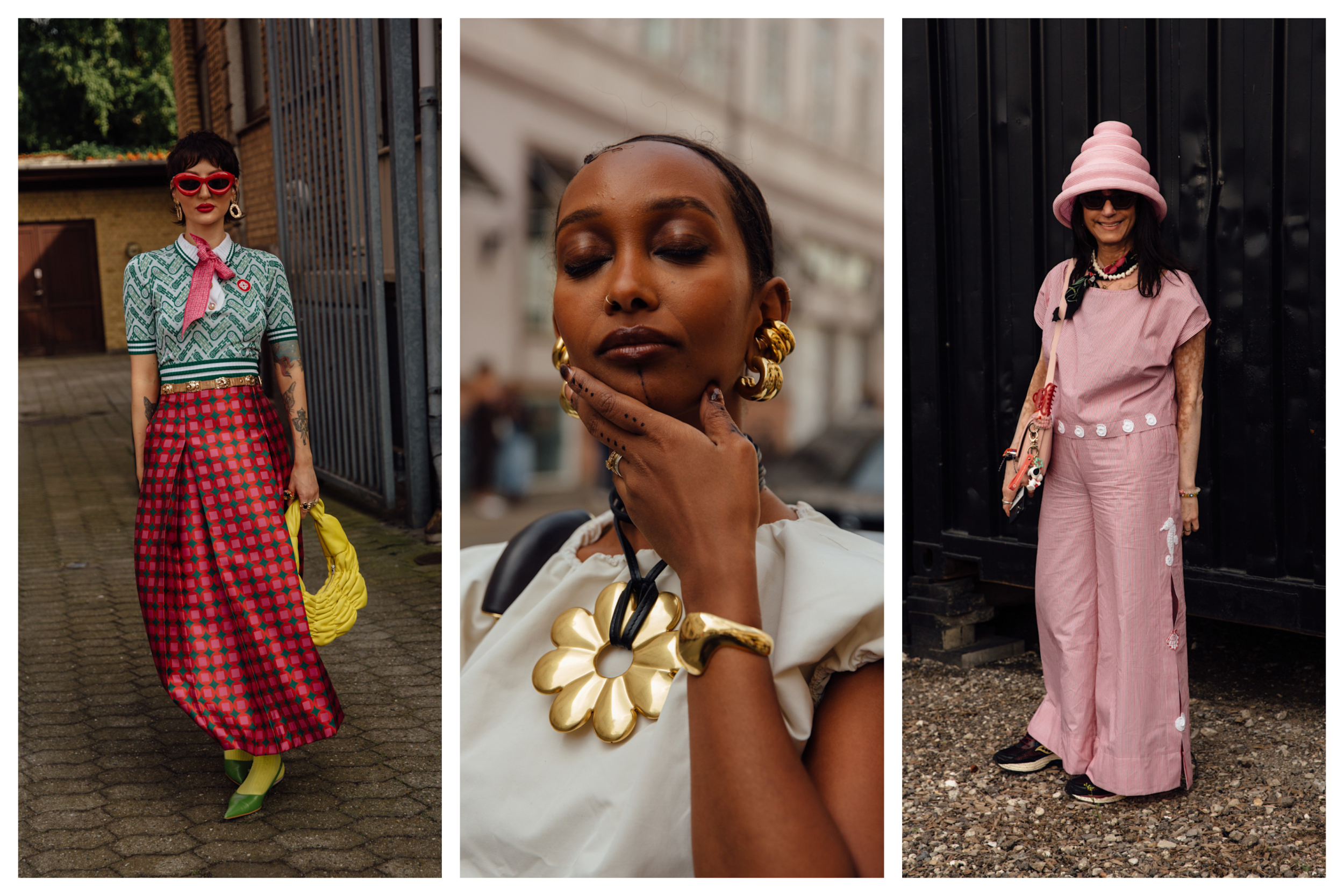 Street fashion Copenhagen Fashion Week SS25