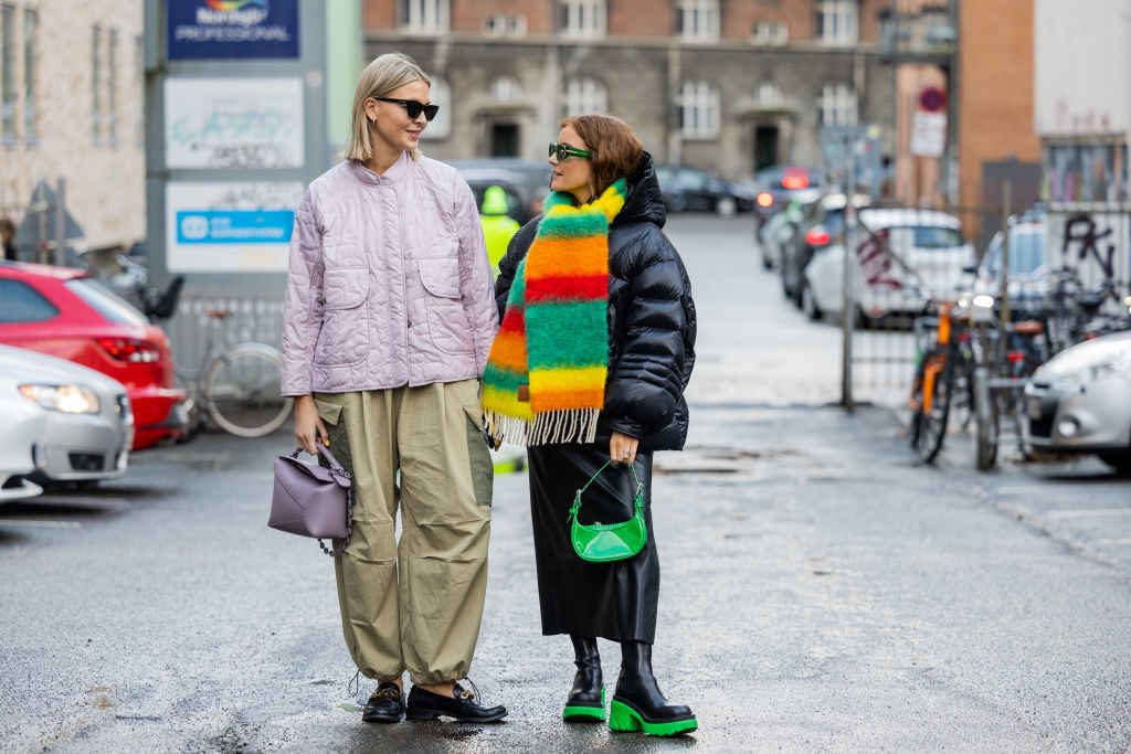 Stylizacje street style z ulic Kopenhagi Copenhagen Fashion Week
