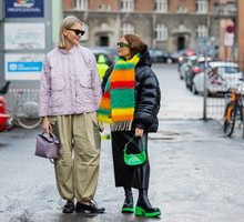 Stylizacje street style z ulic Kopenhagi Copenhagen Fashion Week