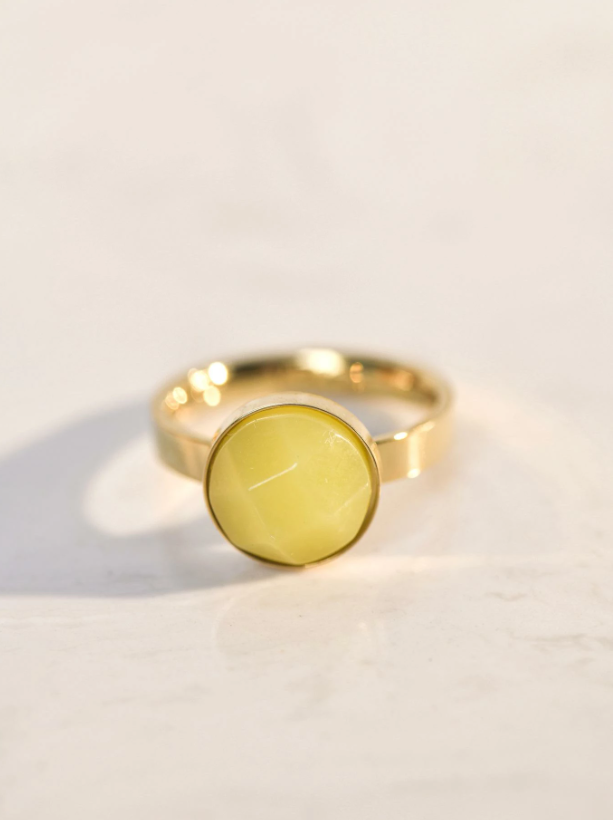 Biżuteria "Butter yellow"