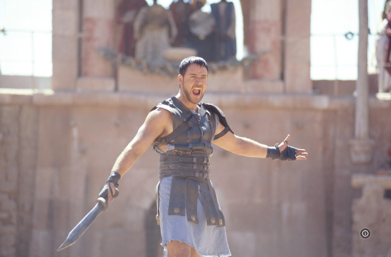 Gladiator Russell Crowe