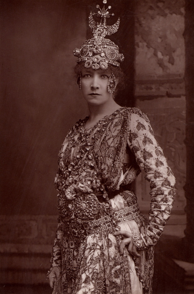 French actress Sarah Bernhardt