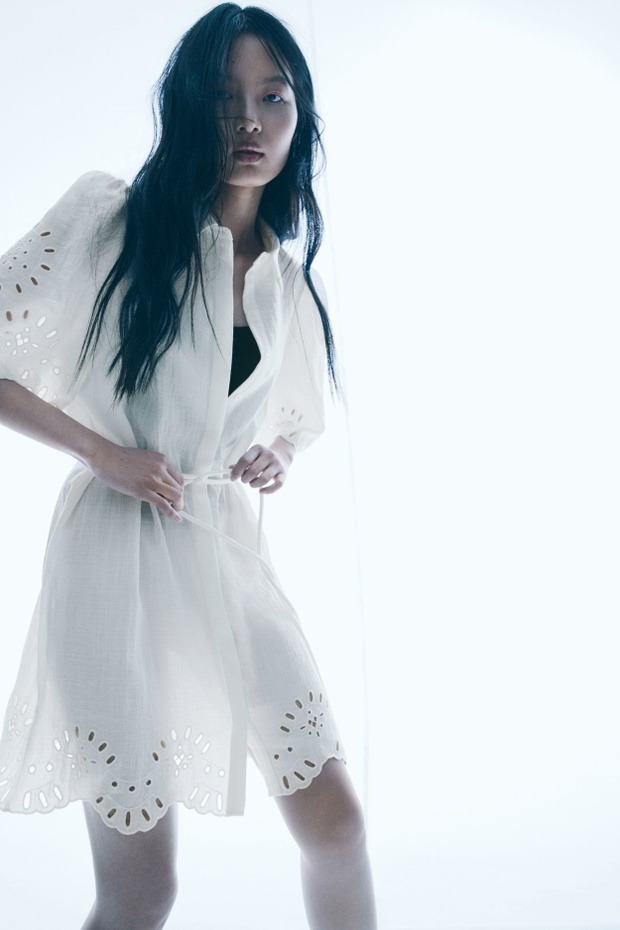 Sukienka broderie anglaise