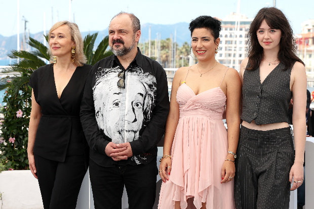 Dominika Bednarczyk, Arkadiusz Jakubik, Or Sinai and Kasia Katarzyna Lubik w Cannes