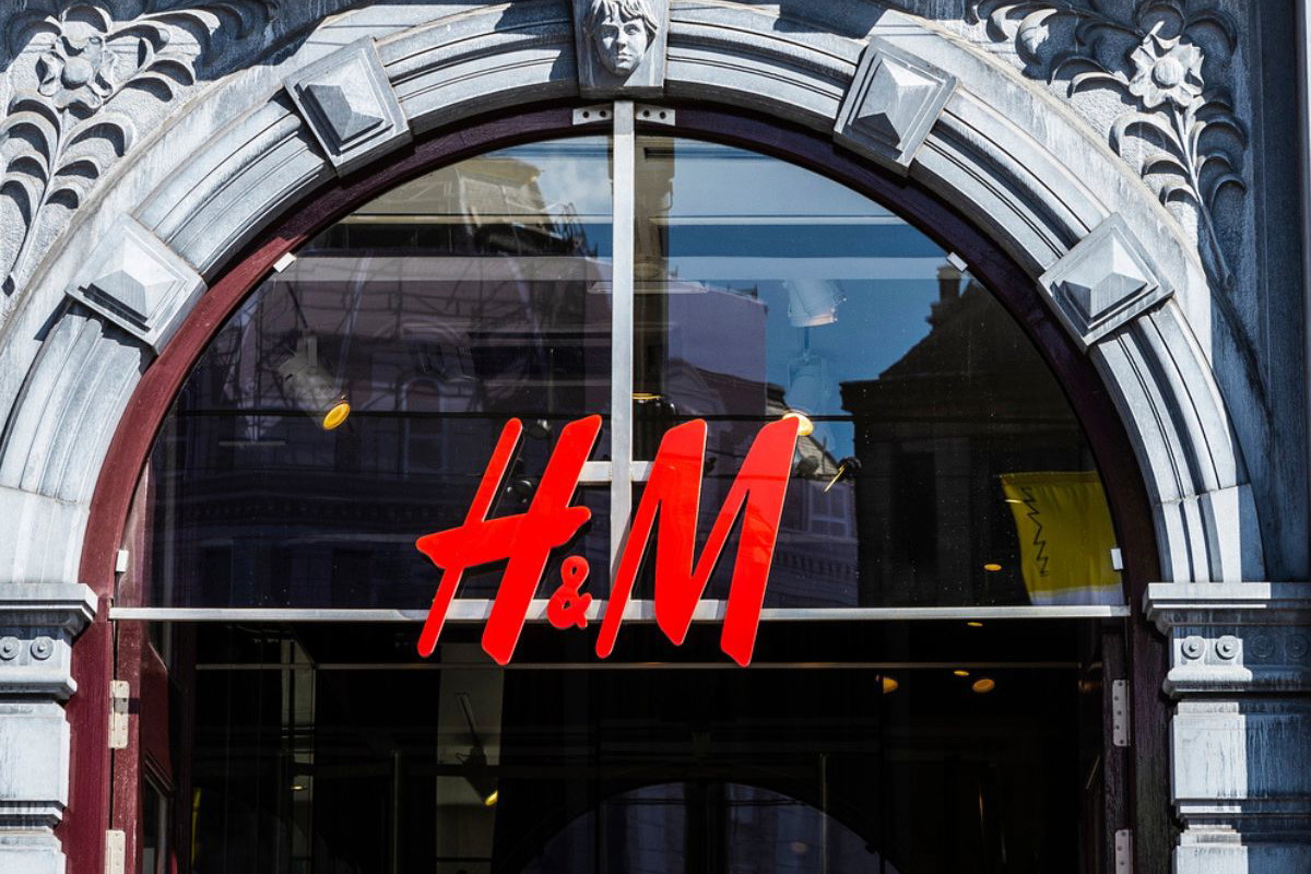 Baleriny z haftem H&M