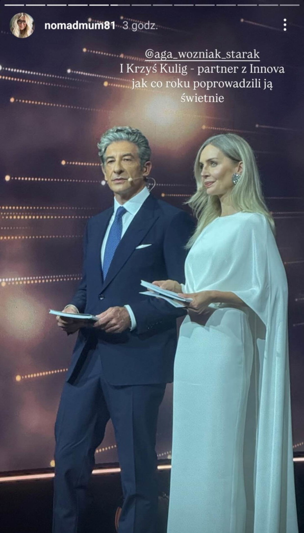 Agnieszka Woźniak-Starak na gali Nagród Polskiej Rady Biznesu