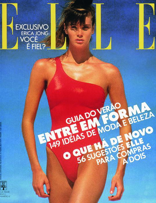 Okładka ELLE Brazylia 1998