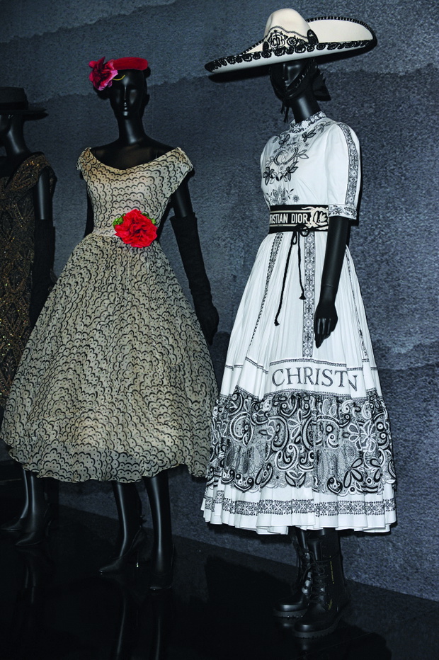 January 30, 2019 - London, United Kingdom - Christian Dior, Designer of Dreams, seen during the fashion exhibition supported by Swarovski, at the V&A Museum in London. (Credit Image: © Terry Scott/SOPA Images via ZUMA Wire)