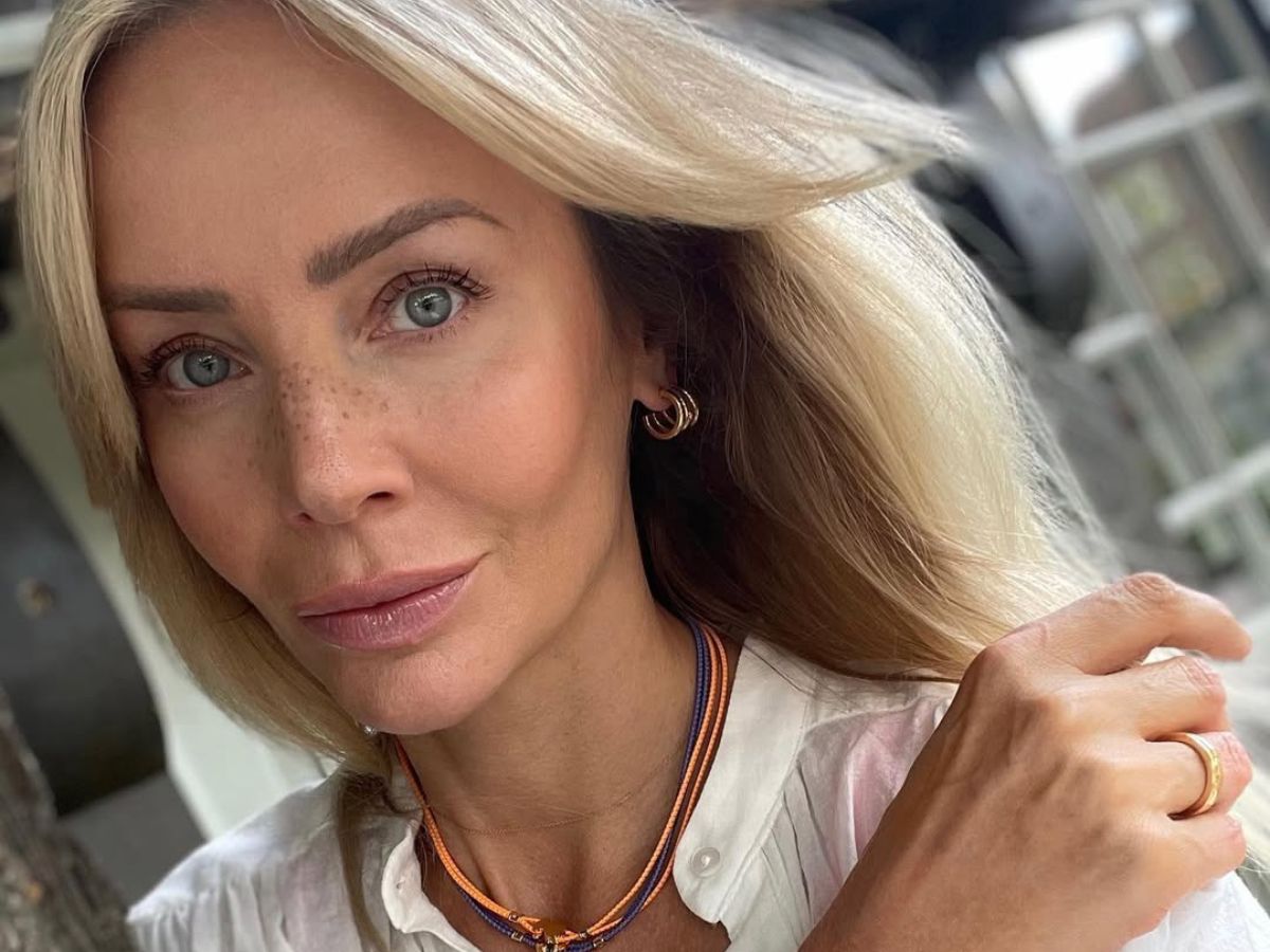 Agnieszka Woźniak-Starak w modnym komplecie na lato
