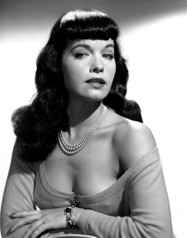 Bettie Page Portrait