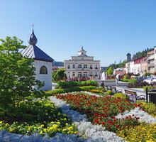 Muszyna - widok na miasto