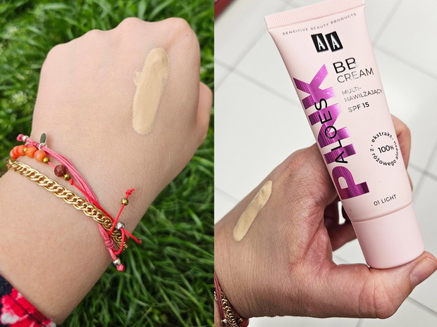 Polski krem BB, AA Aloes Pink