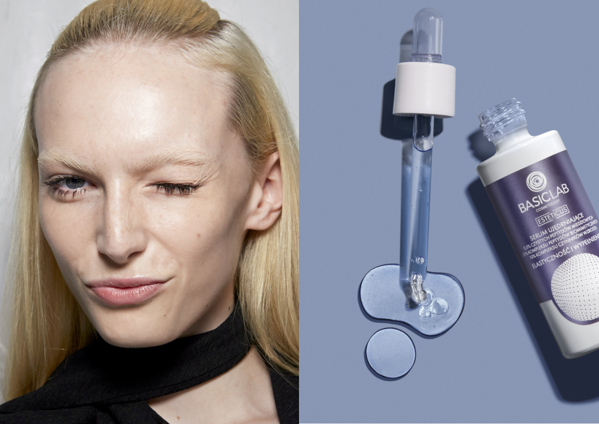Błękitne serum, które wymraża zmarszczki mimiczne od BasicLab