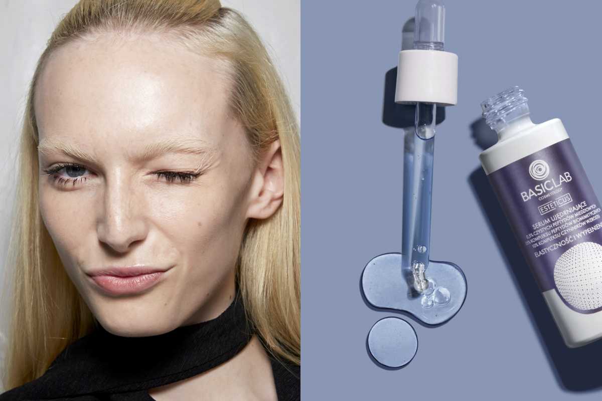 Błękitne serum, które wymraża zmarszczki mimiczne od BasicLab