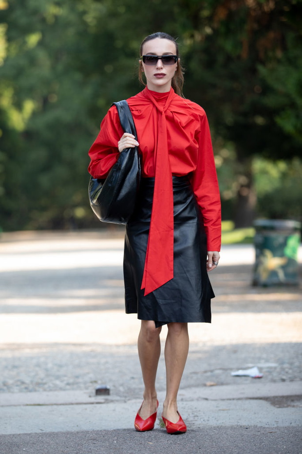 Street Style - Day 4 - Milan Fashion Week - Spring / Summer 2022